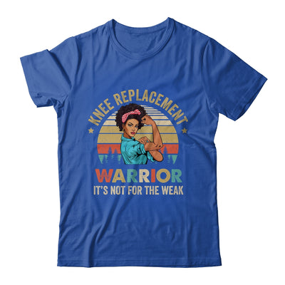 Knee Replacement Warrior African Woman Surgery Recovery Shirt & Tank Top | teecentury