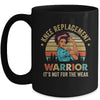 Knee Replacement Warrior African Woman Surgery Recovery Mug | teecentury