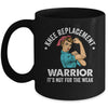 Knee Replacement Warrior Knee Surgery Recovery Get Well Mug | teecentury