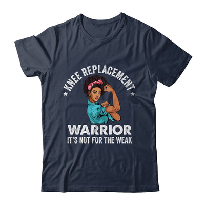 Knee Replacement Warrior Surgery Recovery African Woman Shirt & Tank Top | teecentury