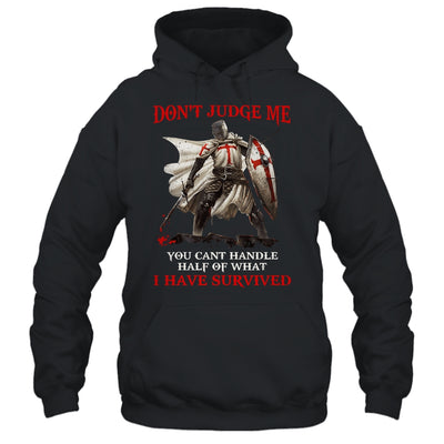 Knight Templar Christian Warrior Of God Don’t Judge Me Shirt & Hoodie | teecentury