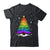 LGBT Flag Christmas Tree Merry Xmas Gay LGBT Pride Rainbow Shirt & Sweatshirt | teecentury