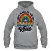 LGBT Gay Pride Month Dont Make Me Use My Daddy Voice Funny Shirt & Hoodie | teecentury
