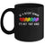 LGBT Heart Retro Be A Decent Human It's Not That Hard Mug | teecentury