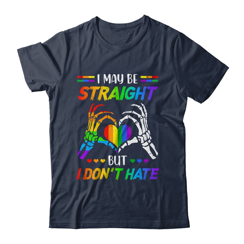 LGBT I May Be Straight But I Don't Hate LGBT Gay Pride Shirt & Tank Top | teecentury
