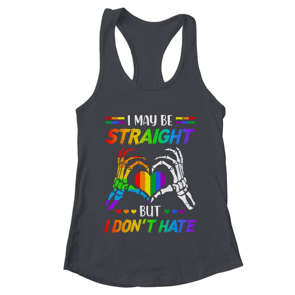 LGBT I May Be Straight But I Don't Hate LGBT Gay Pride Shirt & Tank Top | teecentury
