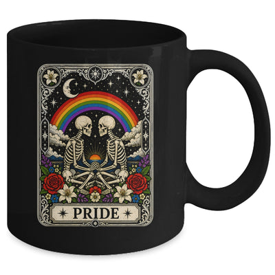 LGBT Tarot Skeleton Gay Pride LGBTQ Equal Rights Transgender Mug | teecentury