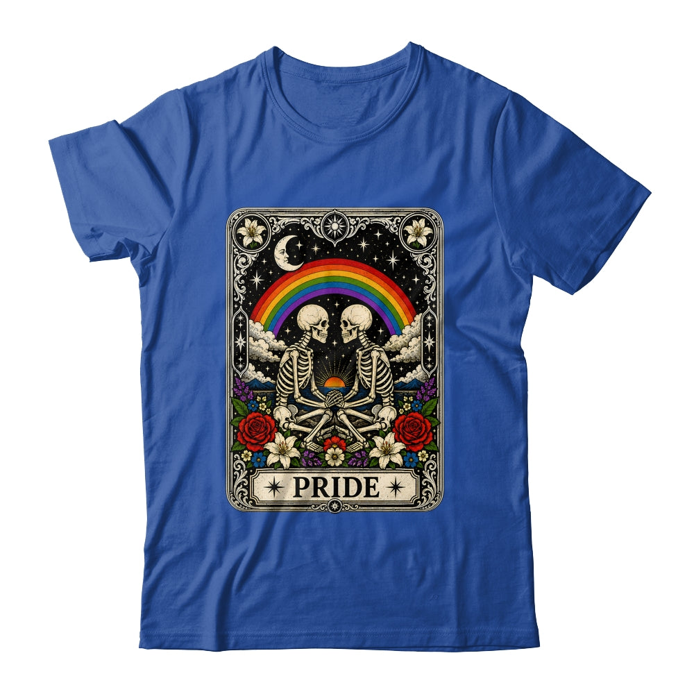 LGBT Tarot Skeleton Gay Pride LGBTQ Equal Rights Transgender Shirt & Tank Top | teecentury