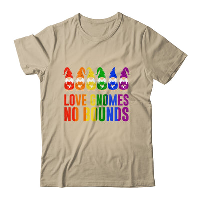 LOVE LGBT Rainbow Gnomes LGBTQ Couple Squad Gay Shirt & Tank Top | teecentury