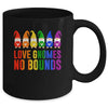 LOVE LGBT Rainbow Gnomes LGBTQ Couple Squad Gay Mug | teecentury