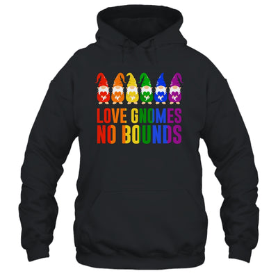 LOVE LGBT Rainbow Gnomes LGBTQ Couple Squad Gay Shirt & Tank Top | teecentury