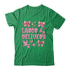 L&D Labor And Delivery Nurse Cute Coquette Pink Bow Ribbon Shirt & Sweatshirt | teecentury