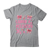L&D Labor And Delivery Nurse Cute Coquette Pink Bow Ribbon Shirt & Sweatshirt | teecentury