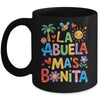 La Abuela Más Bonita Mom Cute Abuela Grandma Mother's Day Mug | teecentury