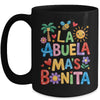 La Abuela Más Bonita Mom Cute Abuela Grandma Mother's Day Mug | teecentury