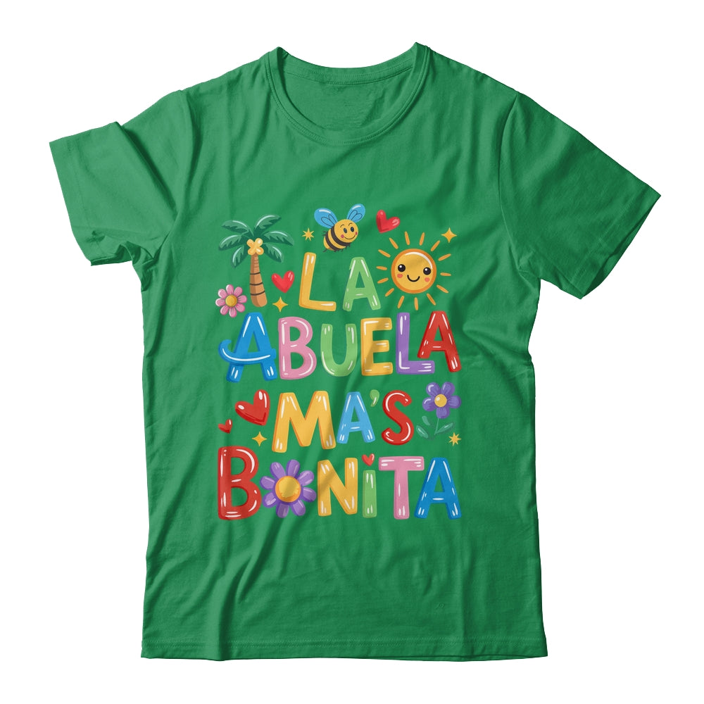 La Abuela Más Bonita Mom Cute Abuela Grandma Mother's Day Shirt & Hoodie | teecentury