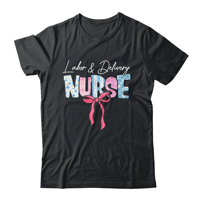 Labor And Delivery L&D Nurse Coquette Bow Nursing Nurse Life Shirt & Tank Top | teecentury