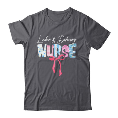 Labor And Delivery L&D Nurse Coquette Bow Nursing Nurse Life Shirt & Tank Top | teecentury