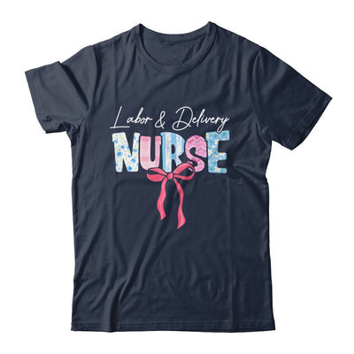 Labor And Delivery L&D Nurse Coquette Bow Nursing Nurse Life Shirt & Tank Top | teecentury