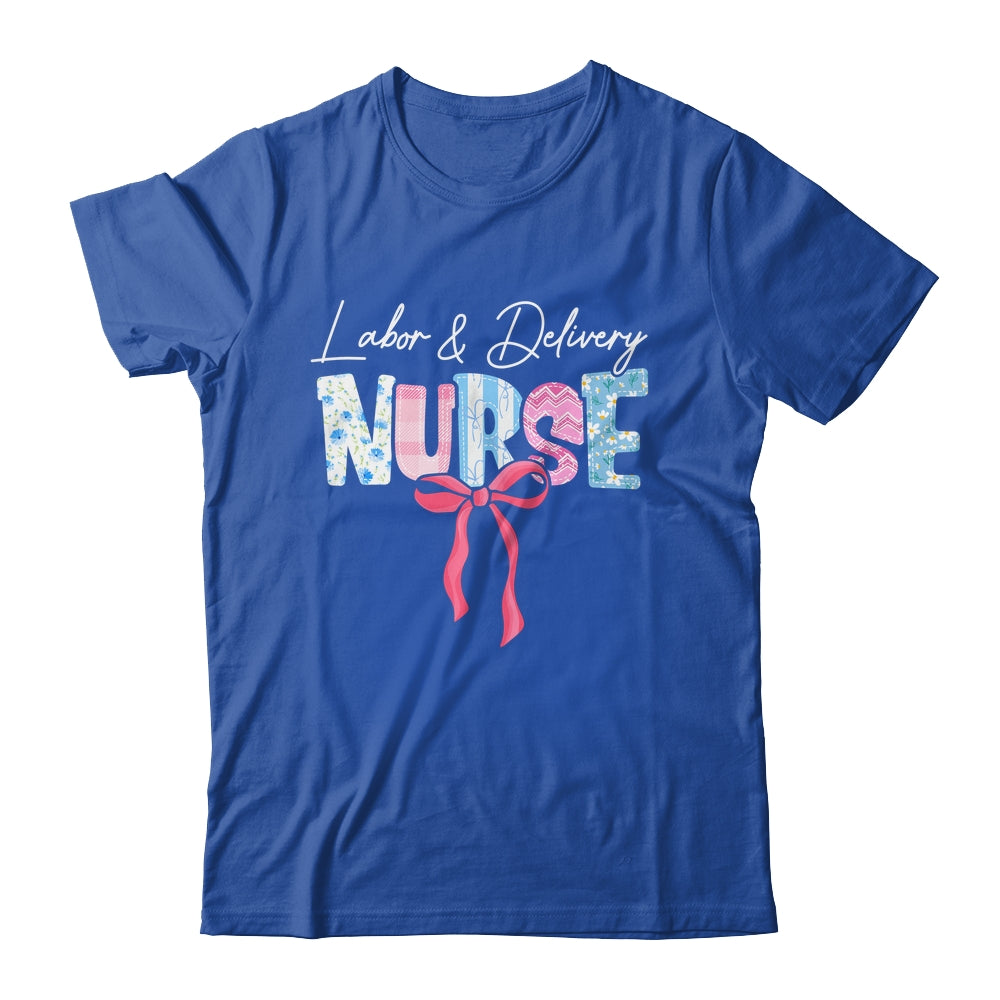 Labor And Delivery L&D Nurse Coquette Bow Nursing Nurse Life Shirt & Tank Top | teecentury