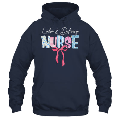 Labor And Delivery L&D Nurse Coquette Bow Nursing Nurse Life Shirt & Tank Top | teecentury