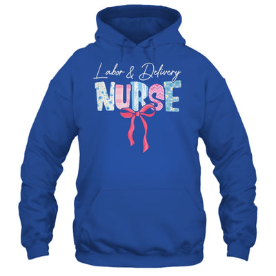 Labor And Delivery L&D Nurse Coquette Bow Nursing Nurse Life Shirt & Tank Top | teecentury