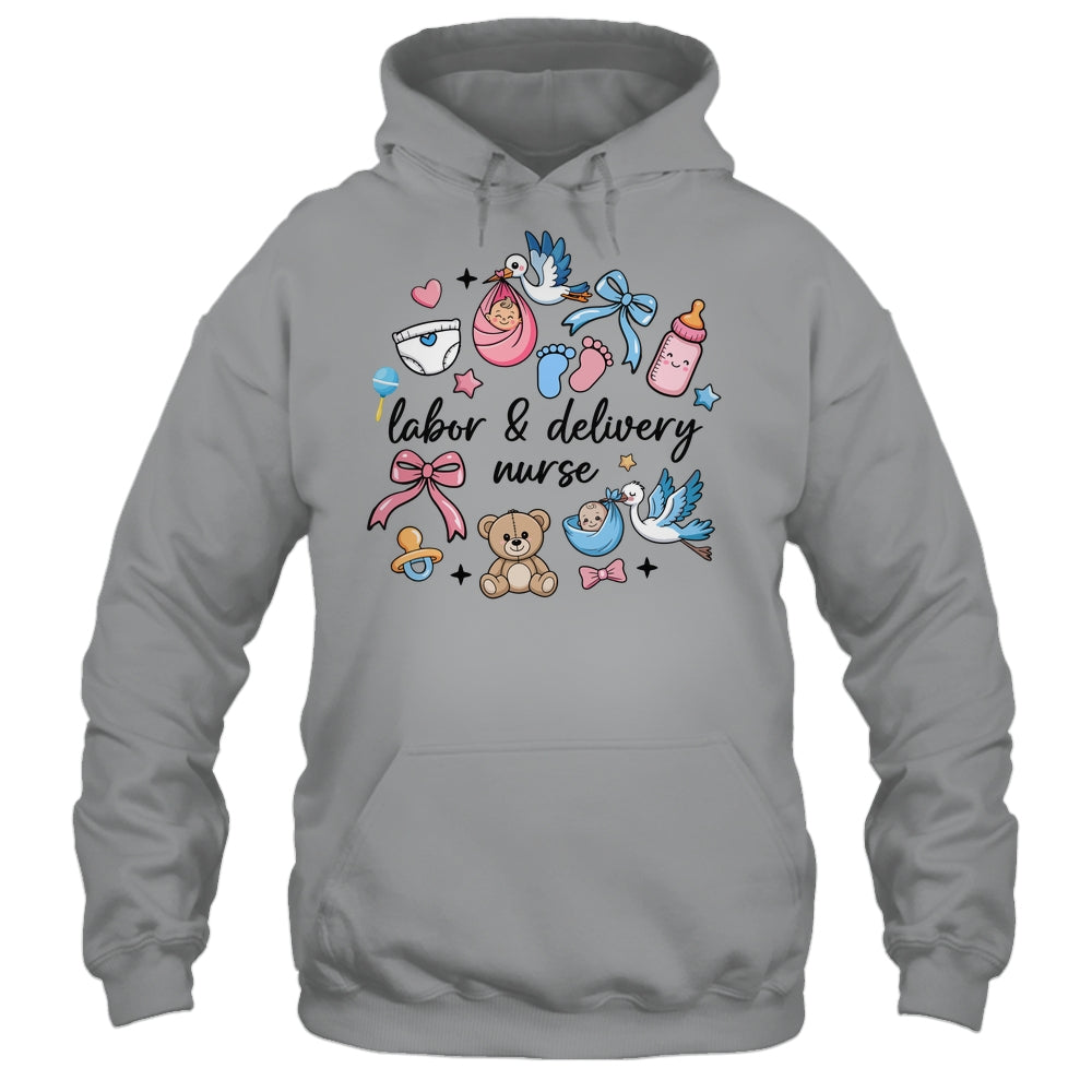 Labor And Delivery Nurse Graduation L&D Nurse Appreciation Shirt & Hoodie | teecentury