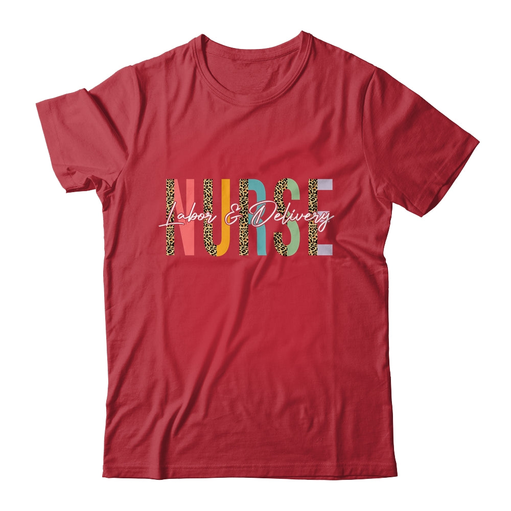 Labor And Delivery Nurse L&D Nurse Leopard Shirt & Tank Top | teecentury