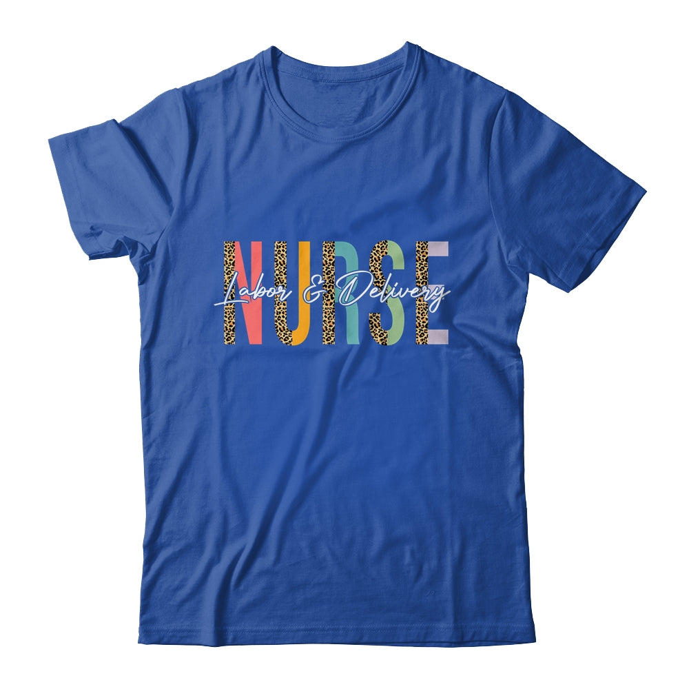 Labor And Delivery Nurse L&D Nurse Leopard Shirt & Tank Top | teecentury