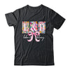 Labor And Delivery Nurse Spring Coquette Bow L&D Nurse Shirt & Tank Top | teecentury