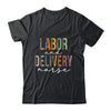 Labor And Delivery Nurse Team L&D Nurse Leopard Shirt & Tank Top | teecentury