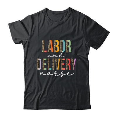 Labor And Delivery Nurse Team L&D Nurse Leopard Shirt & Tank Top | teecentury