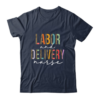 Labor And Delivery Nurse Team L&D Nurse Leopard Shirt & Tank Top | teecentury