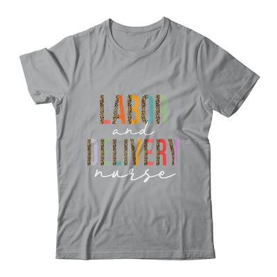 Labor And Delivery Nurse Team L&D Nurse Leopard Shirt & Tank Top | teecentury