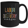 Labor And Delivery Nurse Team L&D Nurse Leopard Mug | teecentury