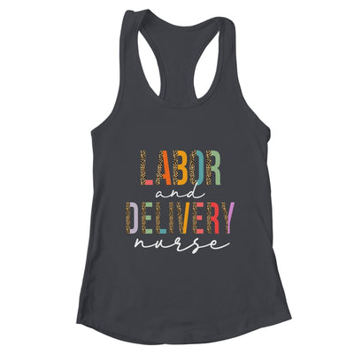 Labor And Delivery Nurse Team L&D Nurse Leopard Shirt & Tank Top | teecentury