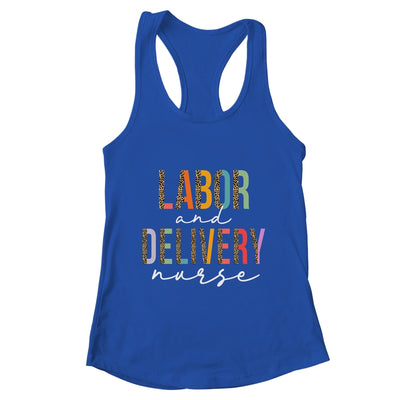 Labor And Delivery Nurse Team L&D Nurse Leopard Shirt & Tank Top | teecentury