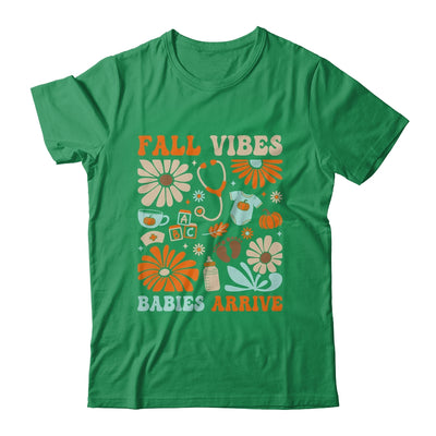 Labor & Delivery Nurse Boho Floral Autumn Stethoscope Fall Shirt & Sweatshirt | teecentury