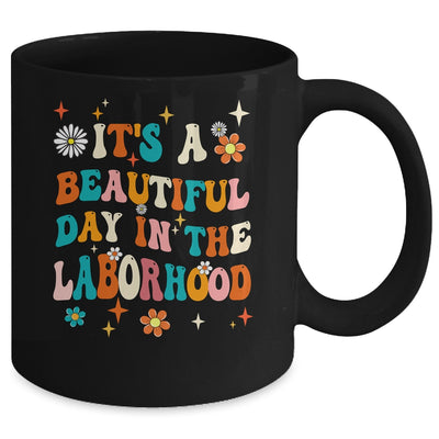 Labor & Delivery Nurse It's A Beautiful Day In The Laborhood Mug | teecentury