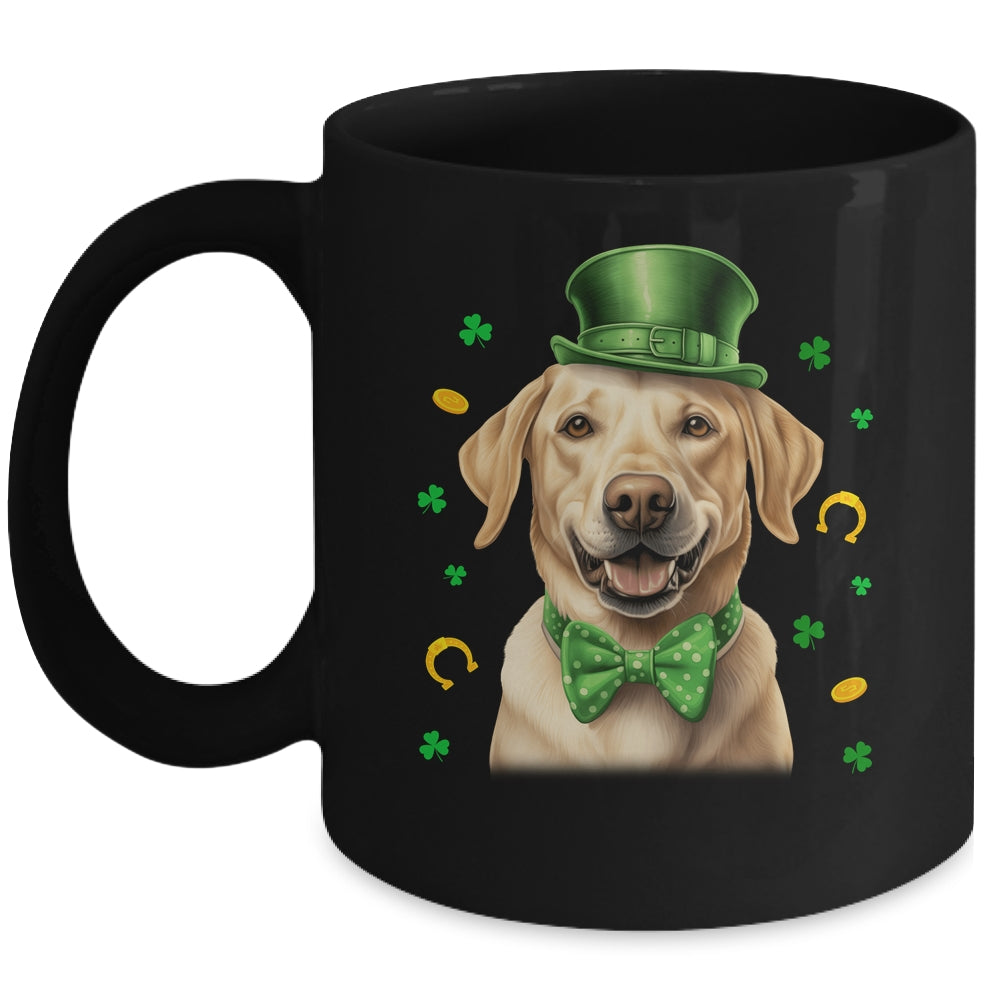 Labrador St Patricks Day Leprechaun Shamrock Irish Mug | teecentury