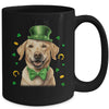 Labrador St Patricks Day Leprechaun Shamrock Irish Mug | teecentury
