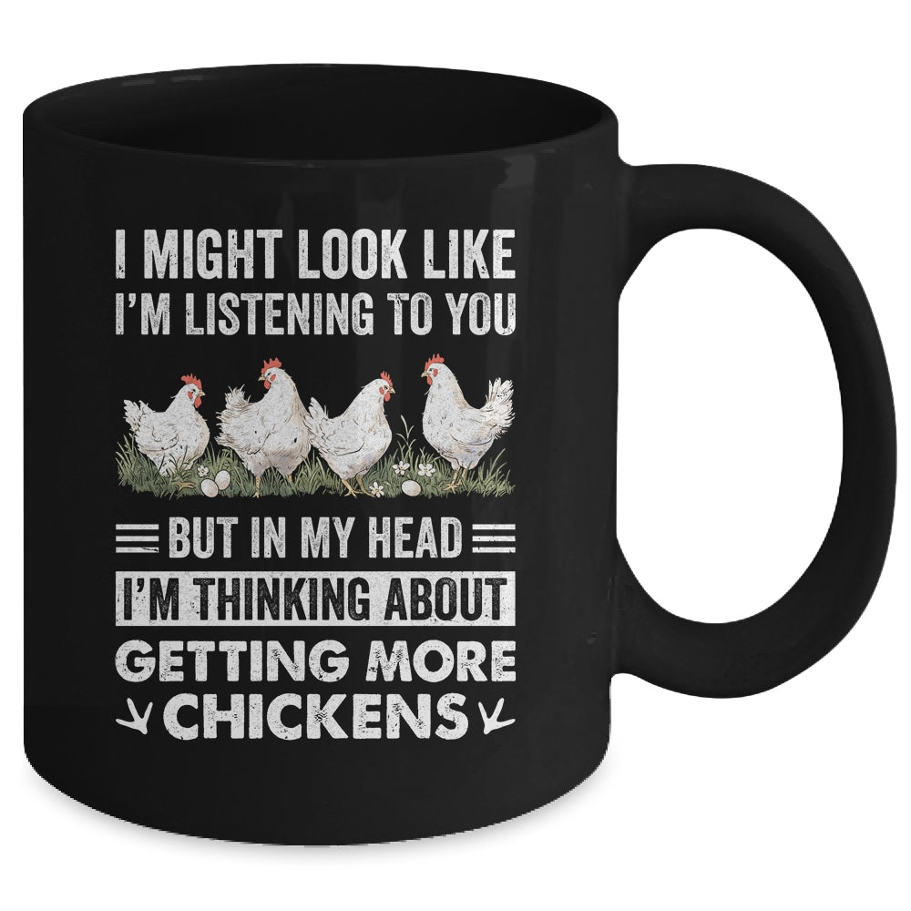 Lady Chicken Art For Men Women Rooster Farm Chicken Farmer Mug | teecentury