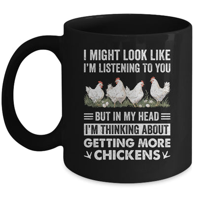 Lady Chicken Art For Men Women Rooster Farm Chicken Farmer Mug | teecentury