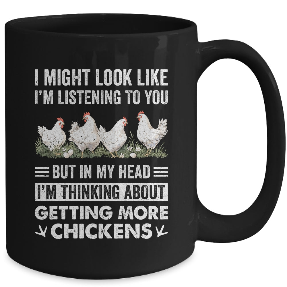 Lady Chicken Art For Men Women Rooster Farm Chicken Farmer Mug | teecentury