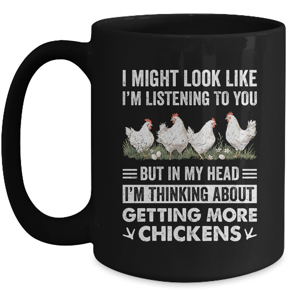 Lady Chicken Art For Men Women Rooster Farm Chicken Farmer Mug | teecentury