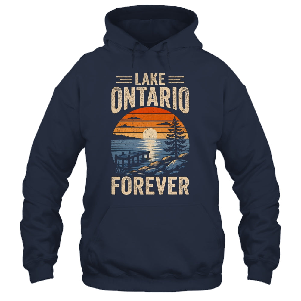 Lake Ontario Forever Retro Sunset Vintage Travel Lovers Shirt & Tank Top | teecentury