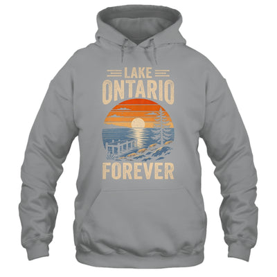 Lake Ontario Forever Retro Sunset Vintage Travel Lovers Shirt & Tank Top | teecentury
