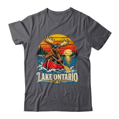 Lake Ontario Moose Canoe Vintage Outdoor Hiking Camping Shirt & Tank Top | teecentury