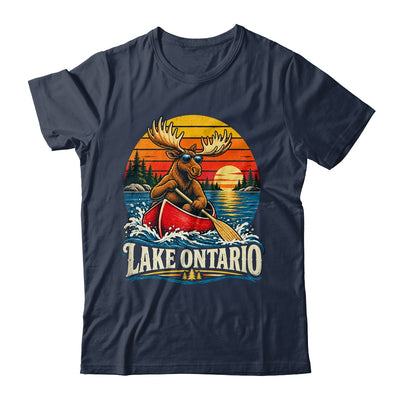 Lake Ontario Moose Canoe Vintage Outdoor Hiking Camping Shirt & Tank Top | teecentury