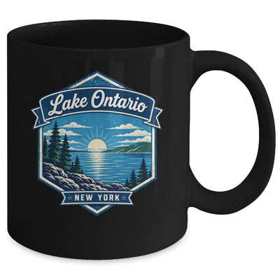 Lake Ontario New York Vintage Nature Scenic Outdoor Travel Mug | teecentury